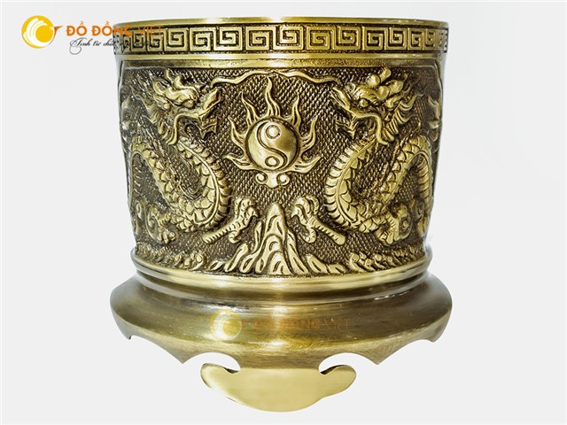 Bát hương bằng đồng KT 25 cm