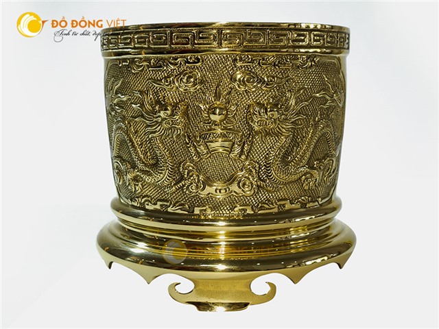 Bát hương đồng cho ban thờ 1m76