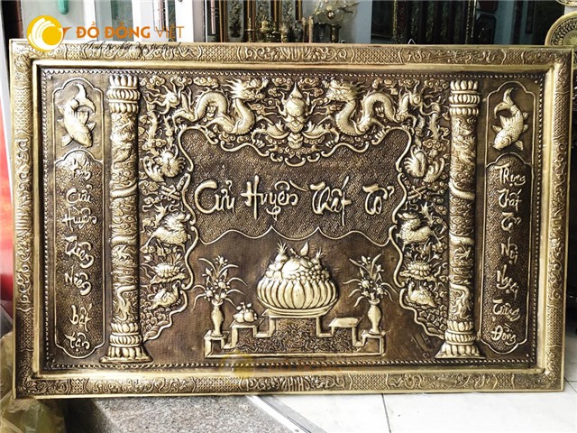 Mẫu cửu huyền thất tổ đẹp, cưa hàng bán tấm cửu huyền thất tổ tại Cần Thơ