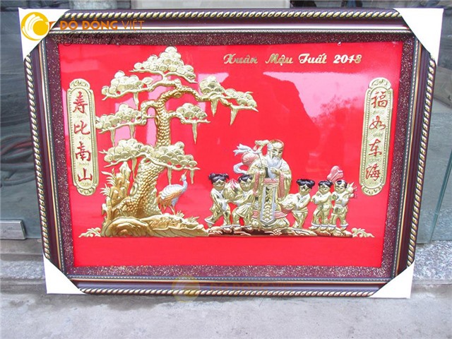 Tranh mừng thọ giá rẻ dưới 1 triệu