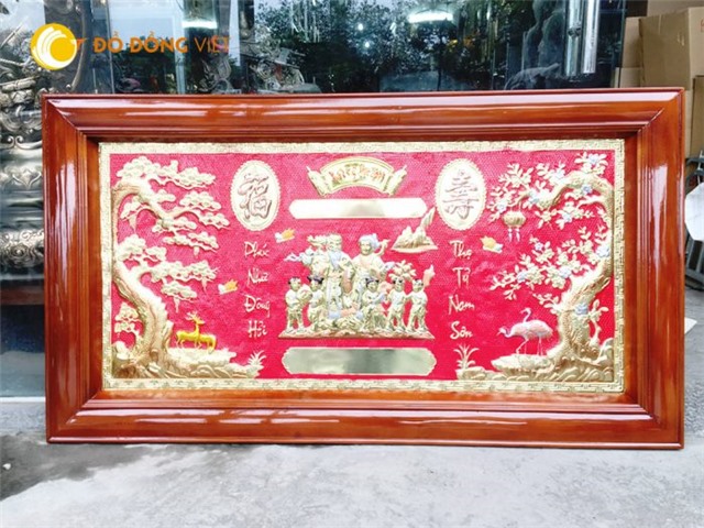 Tranh mừng thọ ông bà giá rẻ