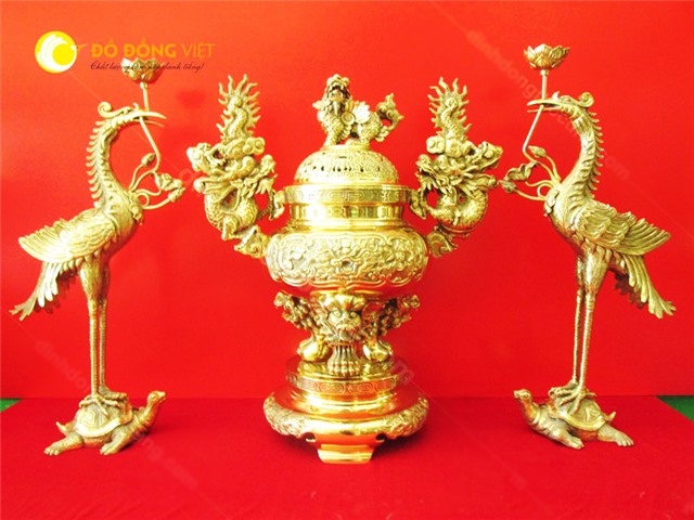 Lư đồng Dapha đại phát KT 70 cm