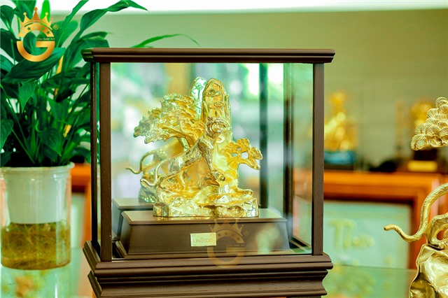 Quà tặng linh vật phong thủy cao cấp- tượng hổ cao sơn viễn vọng size nhỏ