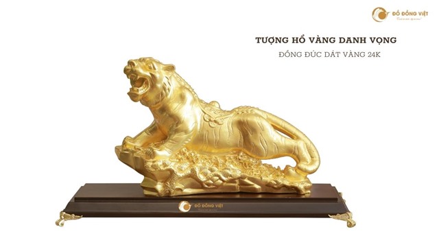 Quà tặng tượng hổ danh vọng cho Tết Nhâm Dần 2022