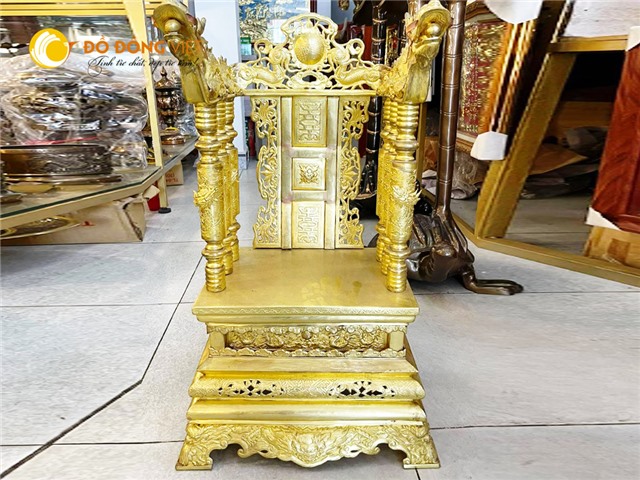 Báo giá ngai đồng thờ cúng bằng đồng vàng
