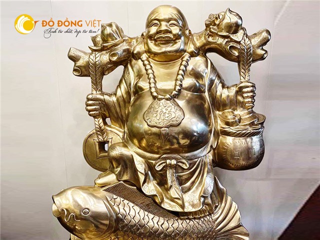 Đồ đồng Việt đúc tượng Phật Di Lặc bằng đồng theo yêu cầu