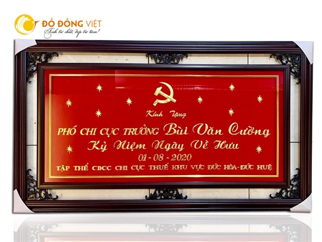 Đồ đồng Việt chế tác tranh đồng mạ vàng theo yêu cầu