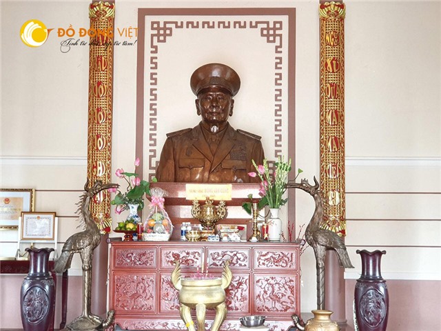 Địa chỉ đúc tượng Đại tướng Võ Nguyên Giáp tại Cần Thơ