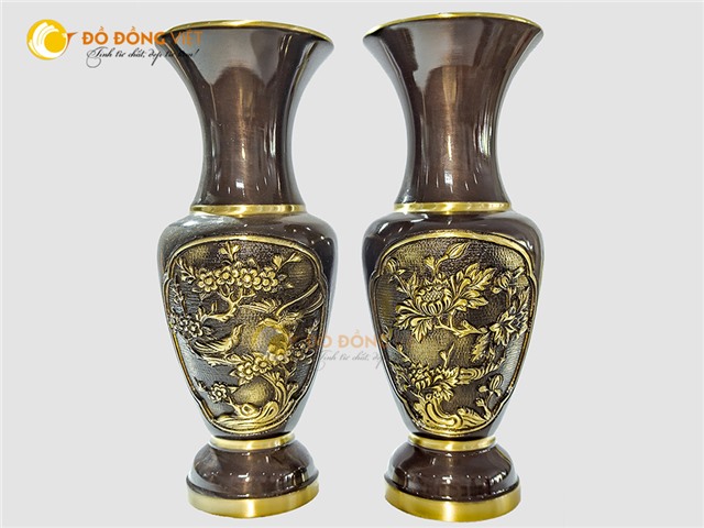 Địa chỉ mua lọ hoa thờ cúng bằng đồng đỏ tại Sóc Trăng