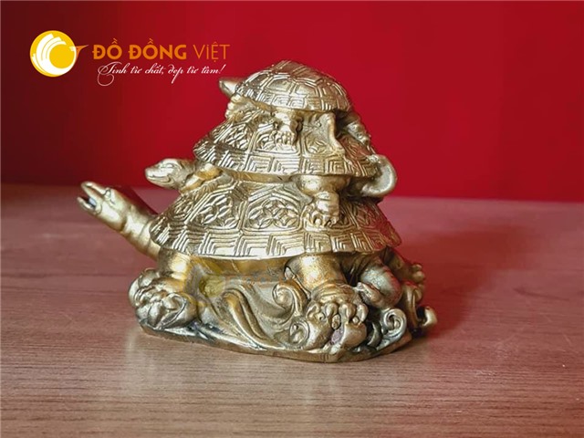 Tượng tam quy bằng đồng, giá bán tượng rùa phong thủy