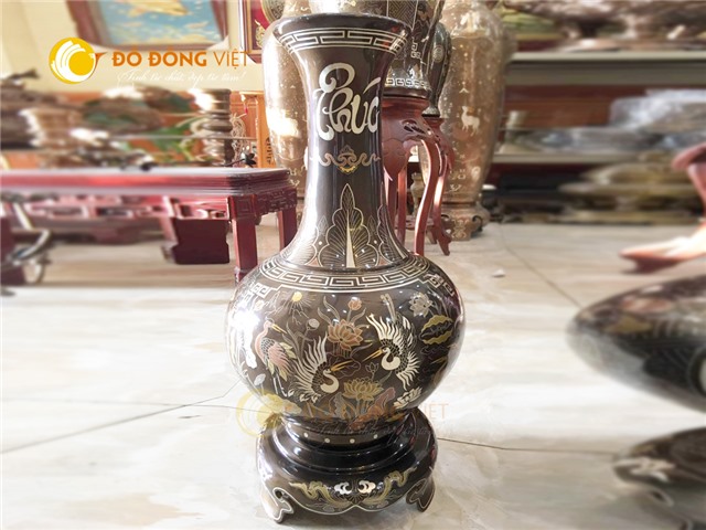 Báo giá đôi lục bình khảm ngũ sắc tại Vĩnh Long