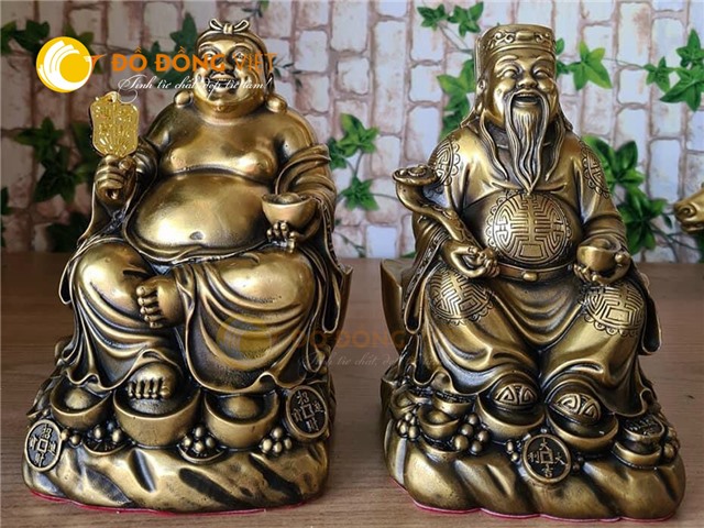 Đúc tượng Thần Tài, Thổ Địa bằng đồng theo yêu cầu tại Long An