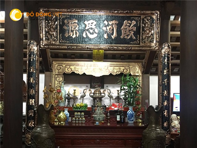 Đồ đồng Việt Cần Thơ chế tác hoành phi câu đối theo yêu cầu