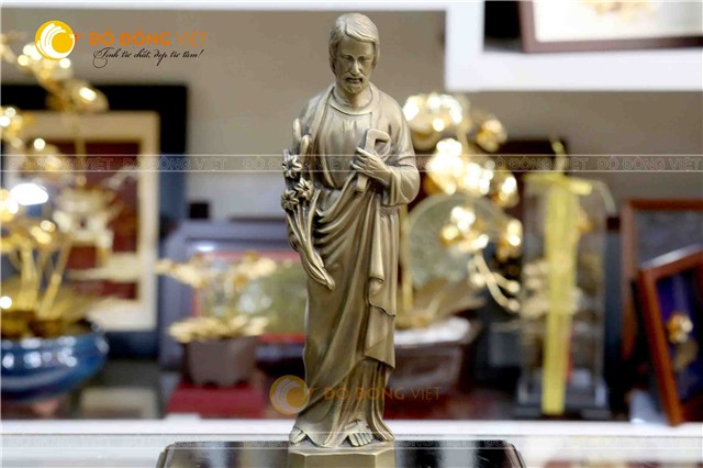Đúc tượng Thánh Giuse bằng đồng theo yêu cầu