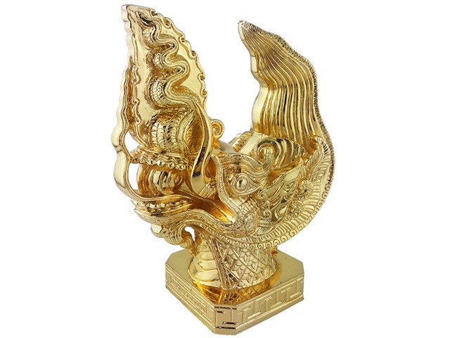 Quà tặng sếp đầu năm 2024 tượng đầu rồng thời lý