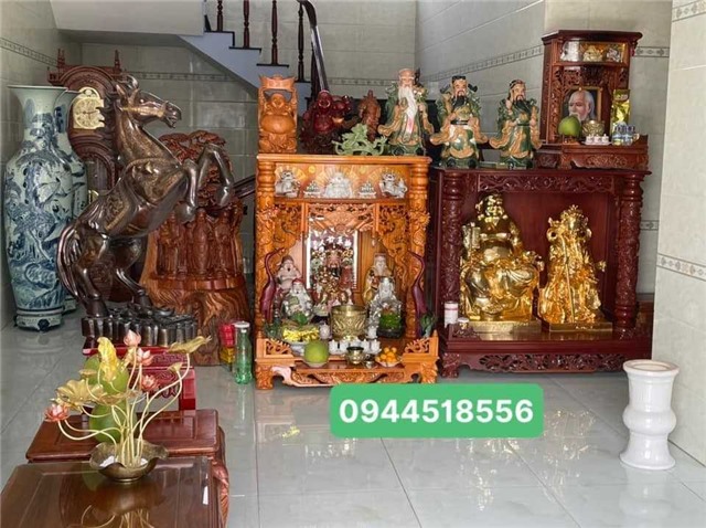 Ý nghĩa của bài vị Thần Tài, tượng Thần Tài bằng đồng