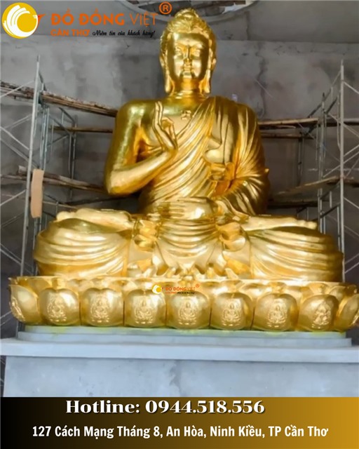ĐỊA CHỈ ĐÚC TƯỢNG ĐỒNG DÁT VÀNG TẠI CẦN THƠ