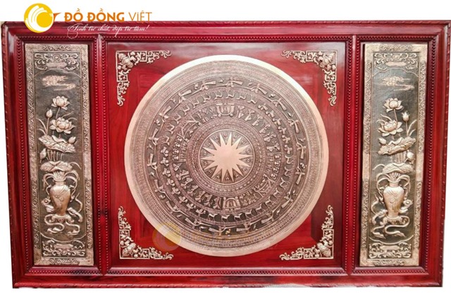 TRANH TRỐNG ĐỒNG - TÁC PHẨM MANG ĐẬM BẢN SẮC VIỆT NAM