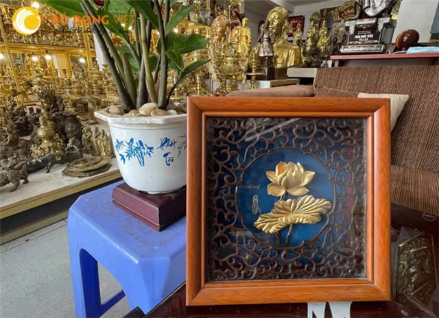 TRANH HOA SEN - QUÀ TẶNG DÀNH CHO NGÀY CỦA MẸ