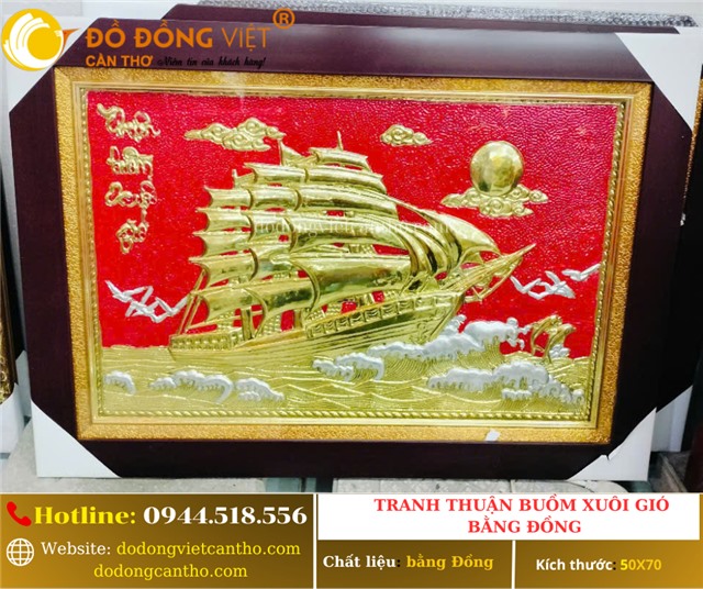 TRANH THUẬN BUỒM XUÔI GIÓ