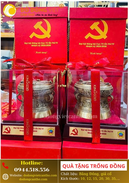 QUÀ TẶNG TRỐNG ĐỒNG