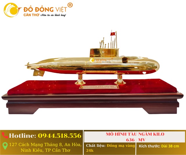 MÔ HÌNH TÀU NGẦM KILO 636-MV