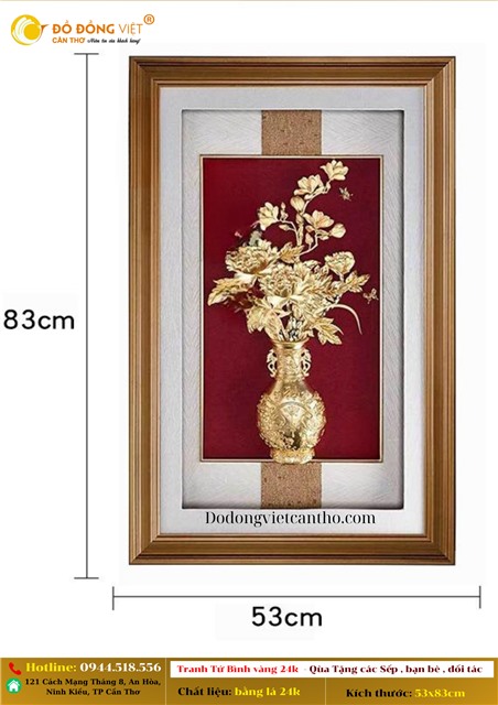 TRANH TỨ BÌNH VÀNG