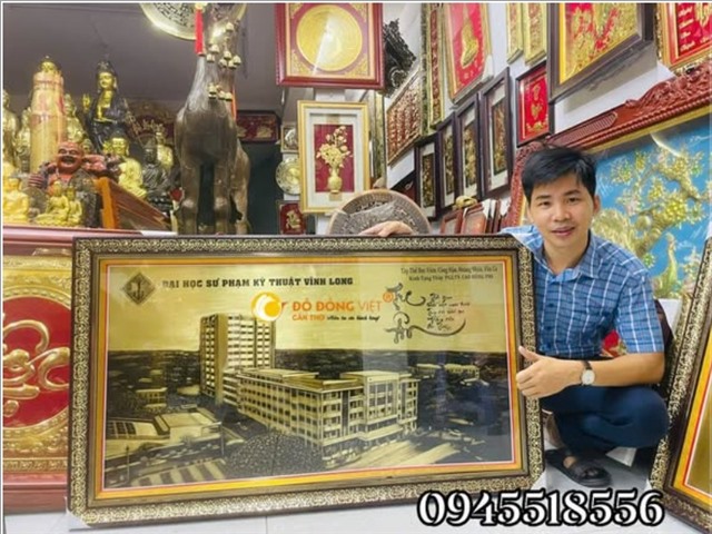 Tranh Đồng Đại Học Sư Phạm Kỹ Thuật Vĩnh Long – Quà Tặng Sang Trọng, Ý Nghĩa Và Đẳng Cấp