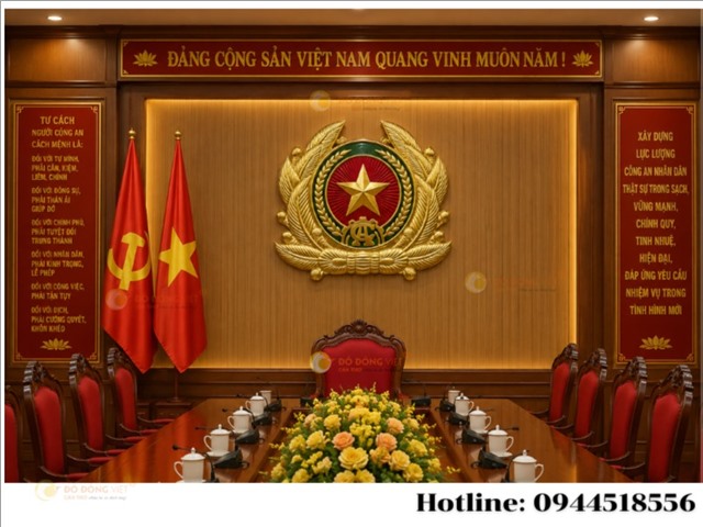 Địa Chỉ Chế Tác Logo Công An Tại Cần Thơ – Đồ Đồng Việt Cần Thơ Uy Tín, Chất Lượng