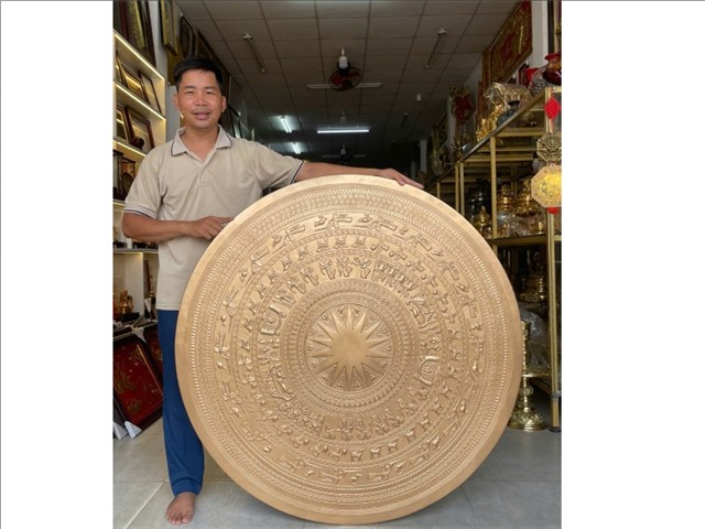 Mặt Trống Đồng Đông Sơn – Biểu Tượng Văn Hóa Dân Tộc, Trang Trí Không Gian Sang Trọng