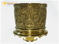 Bát hương đồng cho ban thờ 1m76