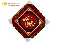 Tranh chữ thọ bằng đồng