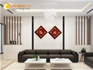 Tranh chữ phúc, chữ đức làm quà tặng tân gia