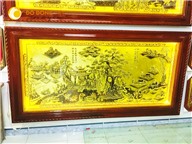 Tranh đồng quê bằng đồng