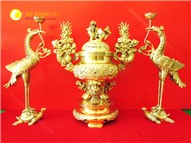 Lư đồng Dapha đại phát KT 70 cm