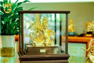 Quà tặng linh vật phong thủy cao cấp- tượng hổ cao sơn viễn vọng size nhỏ