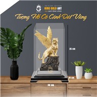 Tượng hổ vàng mọc thêm cánh- quà tặng sếp thăng chức