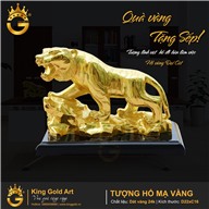 Tượng hổ vàng đại cát đẹp tinh xảo từng chi tiết