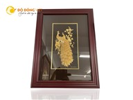 Tranh vàng 24k vinh hoa phú quý làm quà tặng 8/3 ý nghĩa
