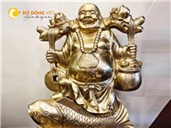 Đồ đồng Việt đúc tượng Phật Di Lặc bằng đồng theo yêu cầu