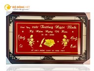 Tranh vàng quà tặng thiết kế theo yêu cầu làm quà tặng về hưu