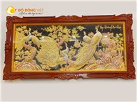 Tranh đồng mỹ nghệ, tranh ngọc đường phú quý đẹp tinh xảo