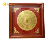 Tranh mặt trống đồng gò thủ công kích thước theo yêu cầu