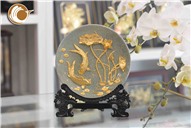 Mua đĩa vàng cá chép hoa sen mạ vàng tại Cần Thơ