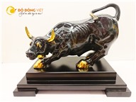 Tượng bò phố Wall, tượng bò tót bằng đồng