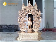 Đồ đồng Việt đúc tượng Phật đản sinh theo yêu cầu
