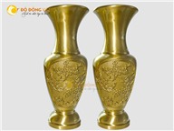 Lọ hoa thờ cúng bằng đồng vàng