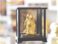 Giá bán tượng đồng Ông Thọ mạ vàng 24k