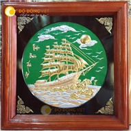 Tranh thuận buồm xuôi gió bằng đồng giá rẻ