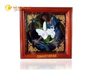 Quà tặng tranh đồng hoa lan đẹp tinh xảo
